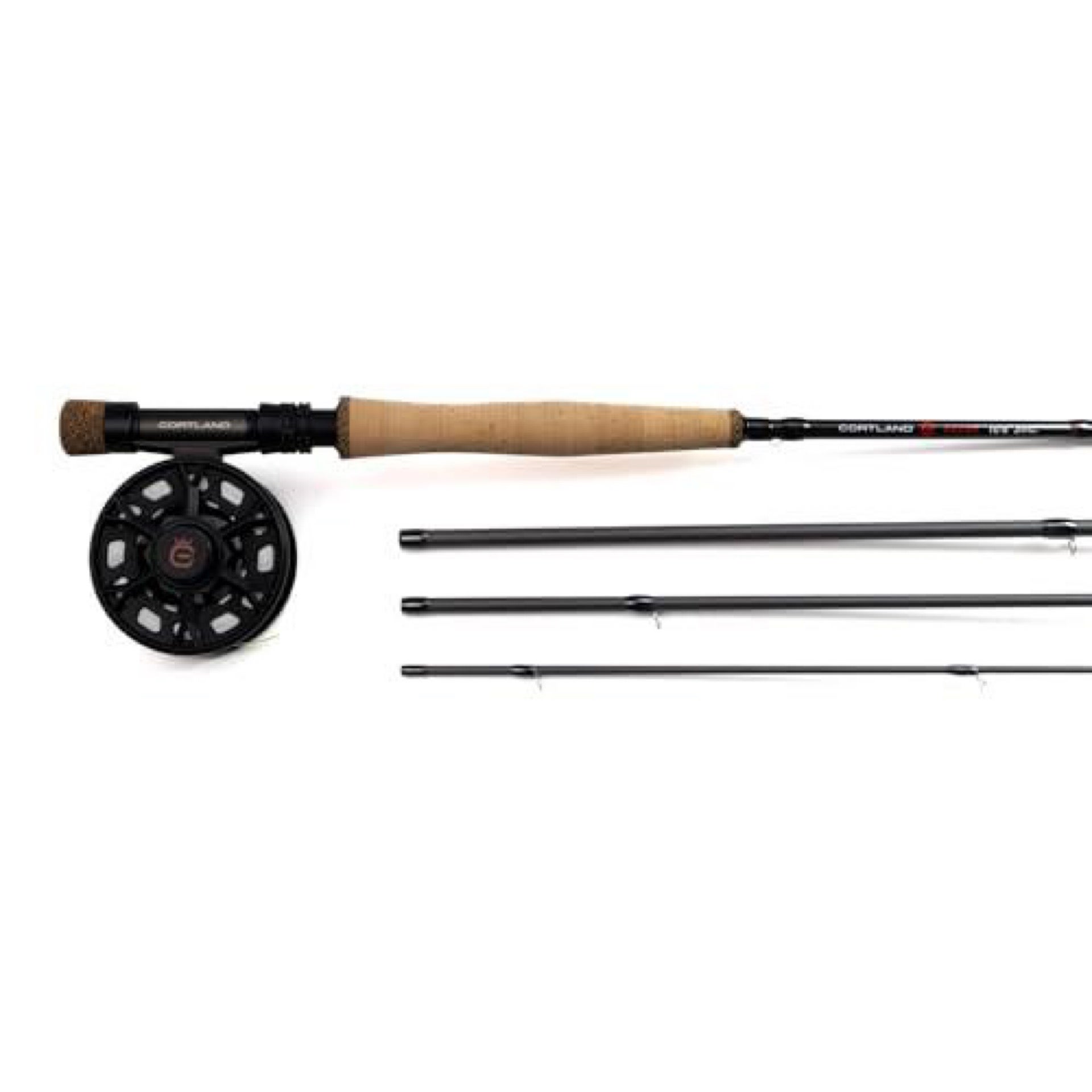 cortland fishing reels Compact Intermediate Fly Line - Subsurface Cortland branded neoprene reel case included Retro X Click Reel